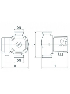 Циркуляционный насос Rudes RH 25-4-180