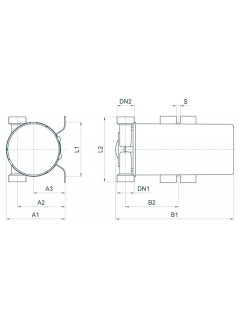 Насос повышающий давление Rudes 15WBX-15